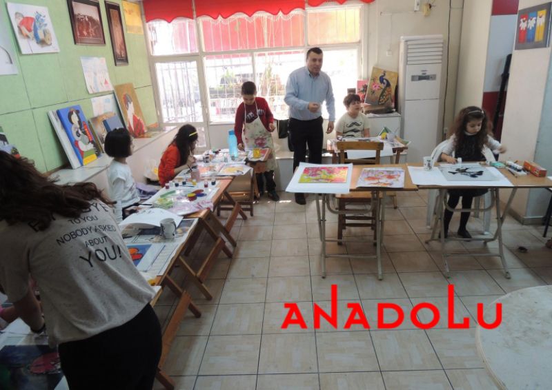 Çocuklar İçin Resim Dersleri Çukurovada