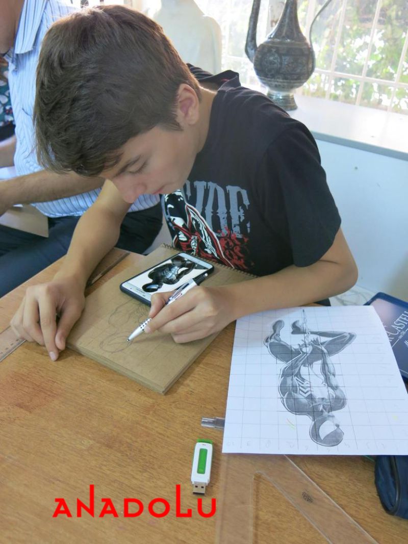 Karakalem Spiderman Çizimi Dersleri Çukurovada