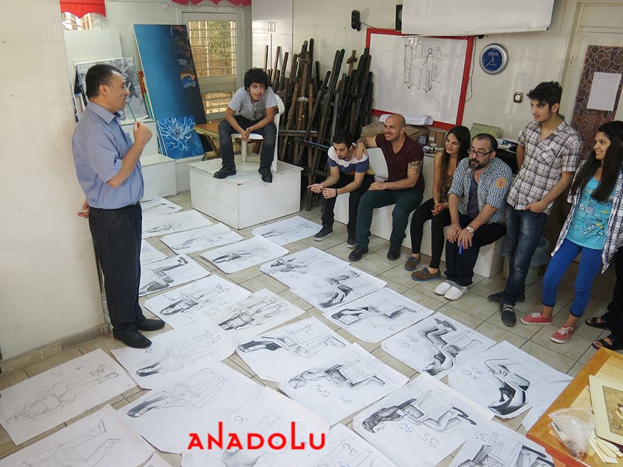 Anadolu Güzel Sanatlarda Desen Sınavları Çukurovada