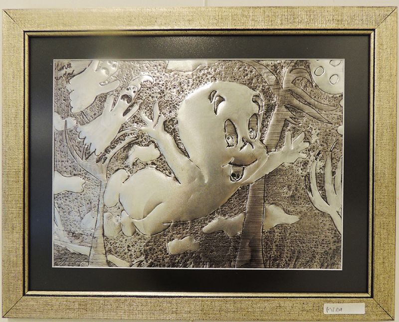 Çocukların Yaptığı Alüminyum Rölyef Kabartması Çukurovada