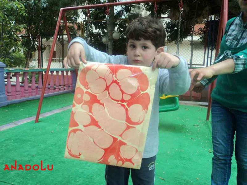 Çocuklara Yönelik Ebru Eğitimleri Çukurovada