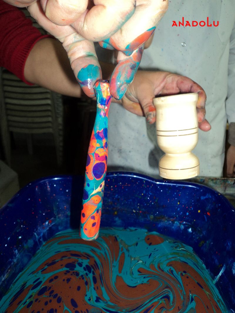 Ebruda Farklı Çalışma Örnekleri Çukurovada