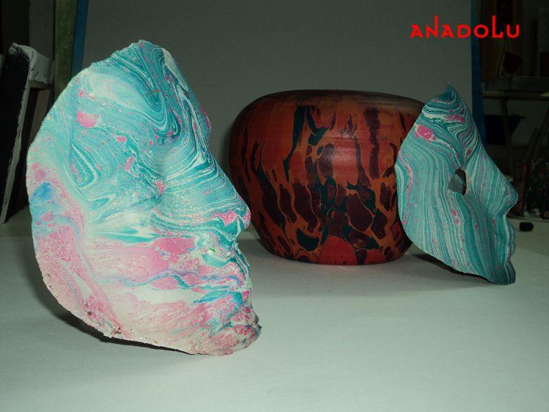 Ebru Desenli Maskeler Çukurovada