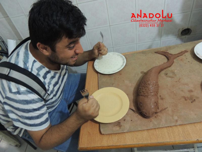 Anadolu Güzel Sanatlar Heykel Kursları Çukurovada