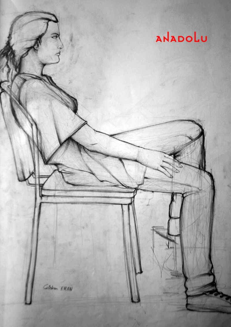 Trabzon Güzel Sanatlar Fakülteleri İçin Kara kalem Çizimler