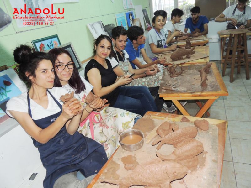 Heykel Dersleri Hobi Grupları Çukurova