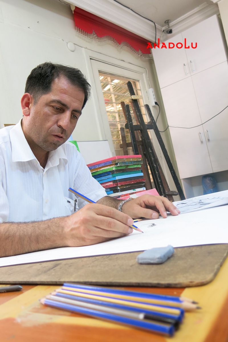 Karakalem Çalışması Hobi Grubu Çukurova