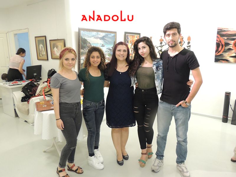 Trabzon Yağlı boya Resim Sergisinde