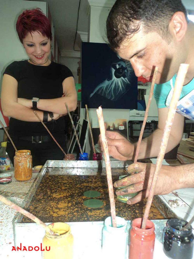 Trabzon Yetişkinler İçin Ebru Eğitimleri