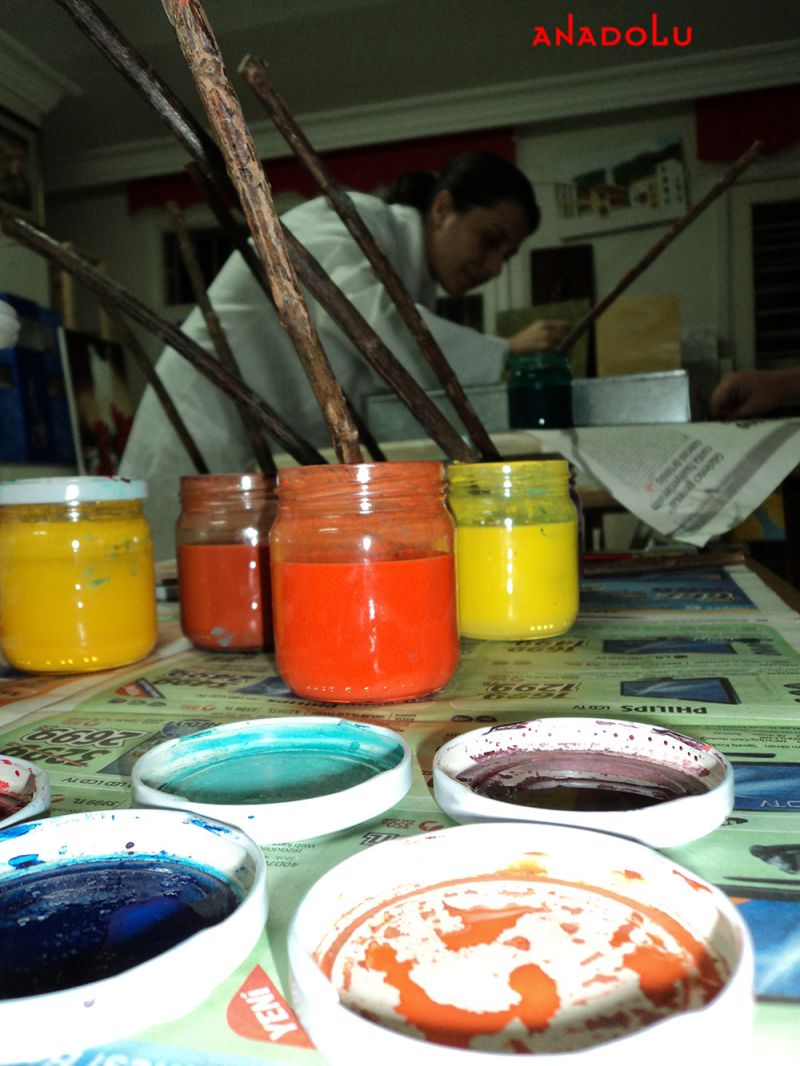 Osmanlı Ebrusu Eğitimi Çukurovada