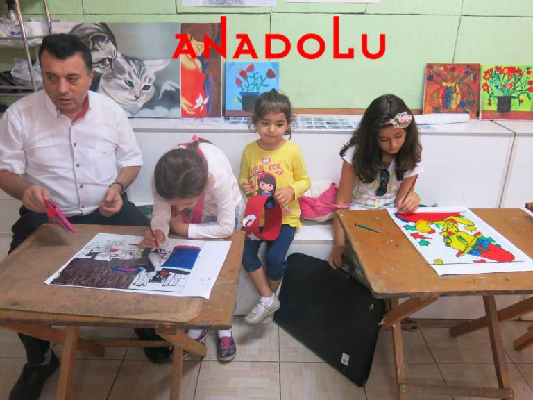 Çocuklara Yönelik Sanat Dersleri Çukurovada