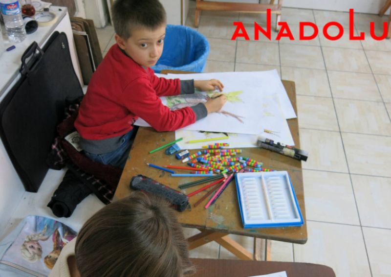 Çocuklar Resim Sanat Eğitimleri Çukurovada