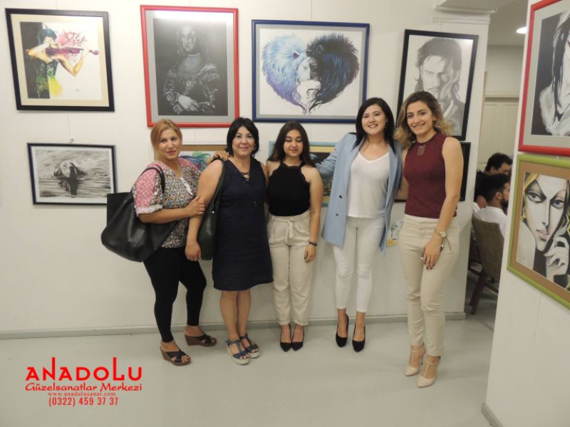 Trabzonda Güzel Sanatlara Hazırlık Resim Sergileri