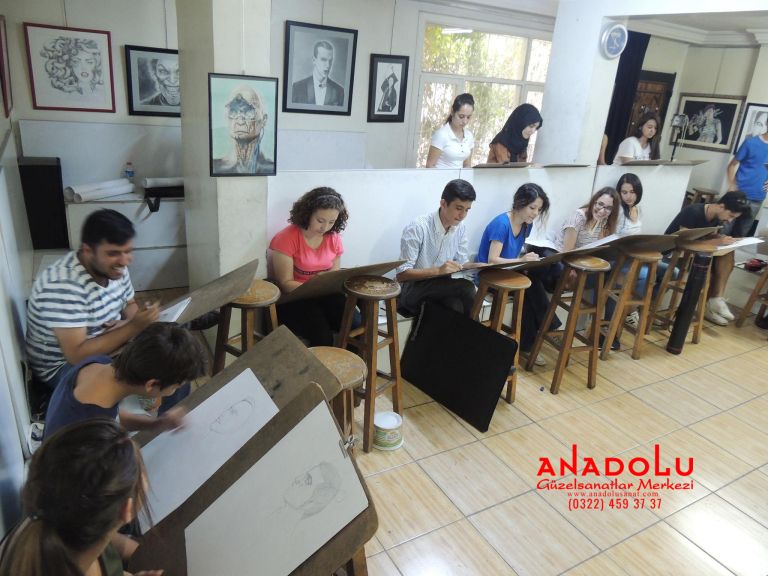 Anadolu Güzel Sanatlar Sanat Kursları Çukurovada