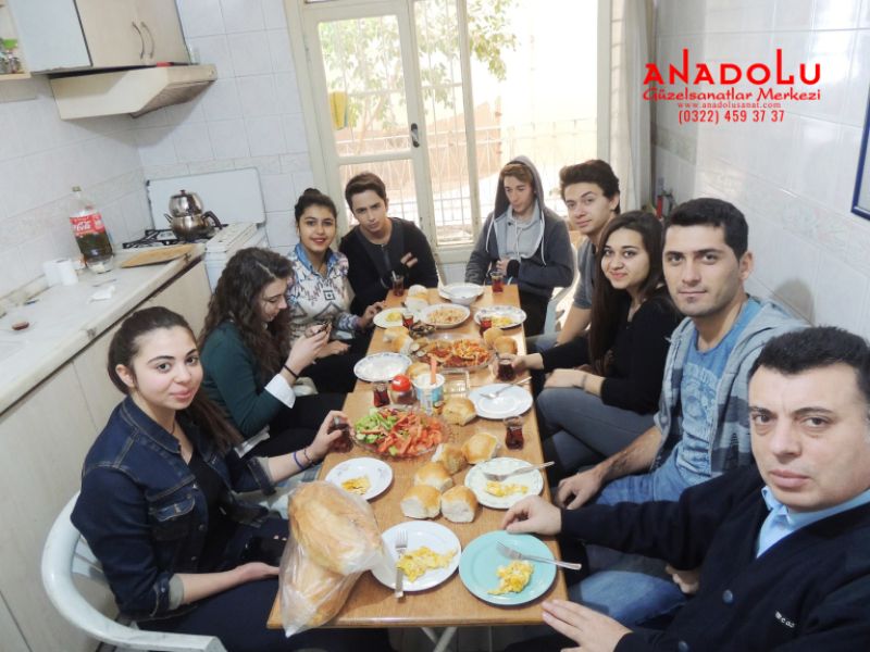 Anadolu Güzel Sanatlar Mutfak talar Çukurovada