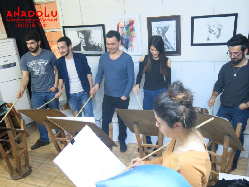 Güzel Sanatlar Fakülteleri İçin Çizim Kursları Çukurovada