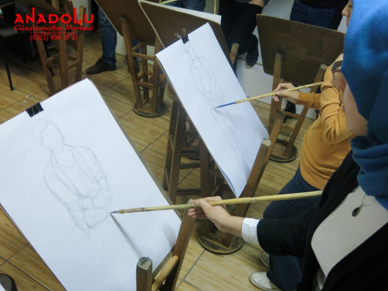Güzel Sanatlar Fakülteleri İçin Yetenek Kursları Çukurovada