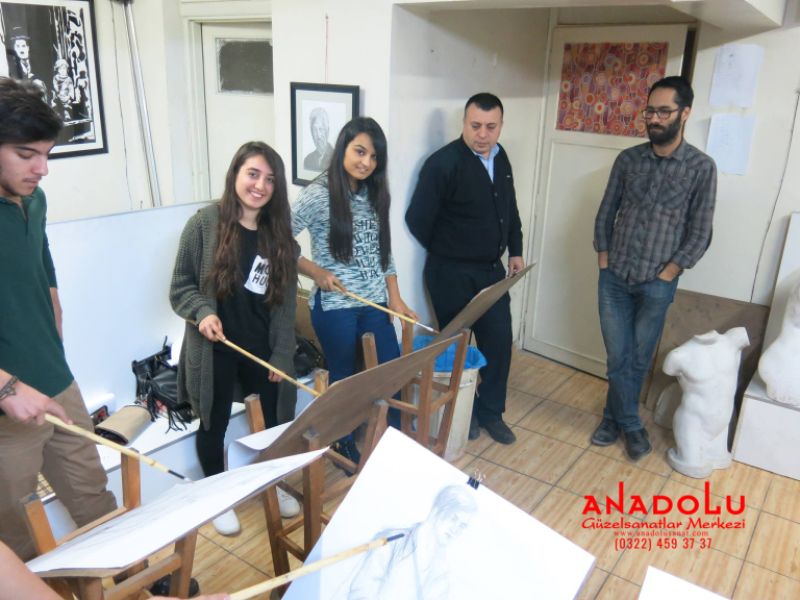 Güzel Sanatlar Fakülteleri İçin Karakalem Kursları Çukurovada