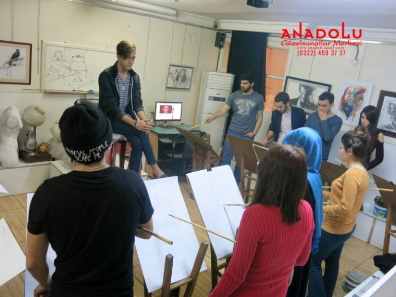 Güzel Sanatlar Fakülteleri İçin Karakalem Kursları Çukurovada