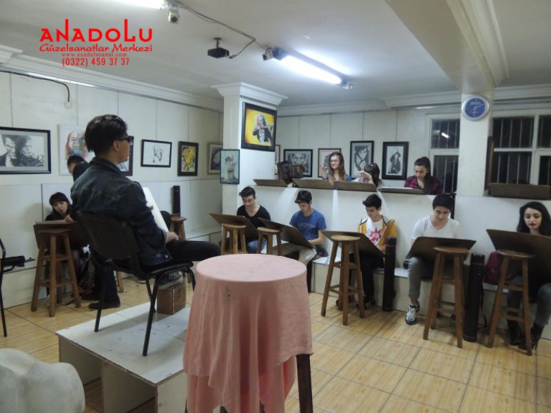 Güzel Sanatlar Fakülteleri İçin Karakalem Kursları Çukurovada