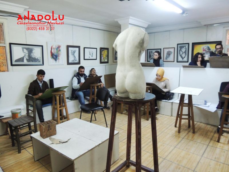 Güzel Sanatlar Fakülteleri İçin Çizim Kursları Çukurovada