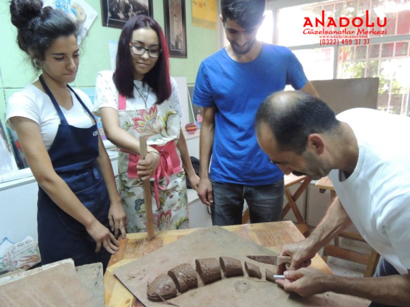 Kilden Soyut Heykel Yapımı Çukurova