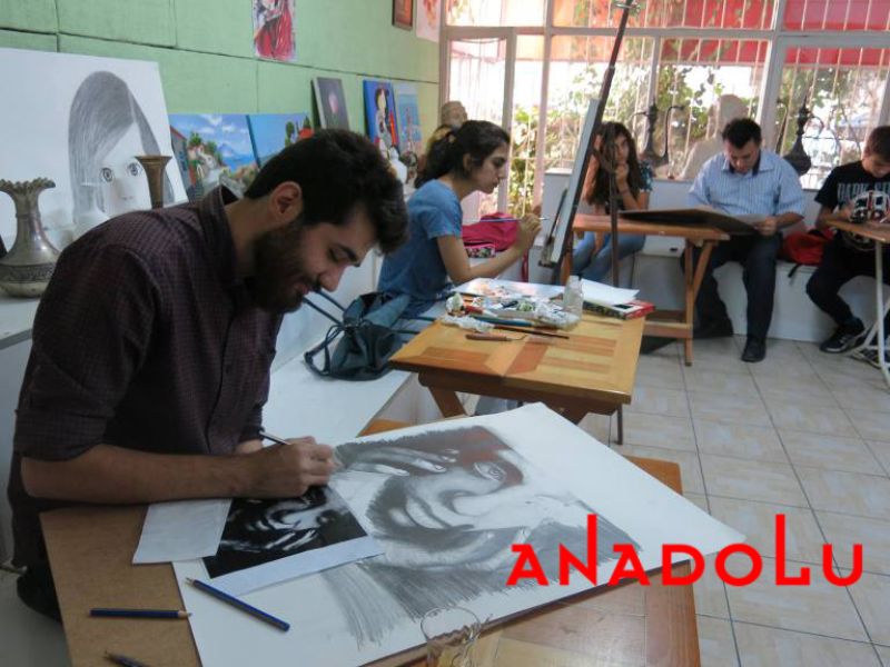 Karakalem Potre Çizimleri Teknik Sınıflar Çukurovada