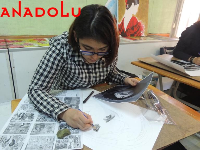 Karakalem Potre Çizim Dersleri Çukurova