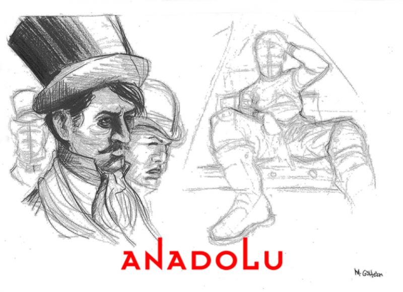 Karakalem İnsan Çizim Çalışmaları Çukurovada