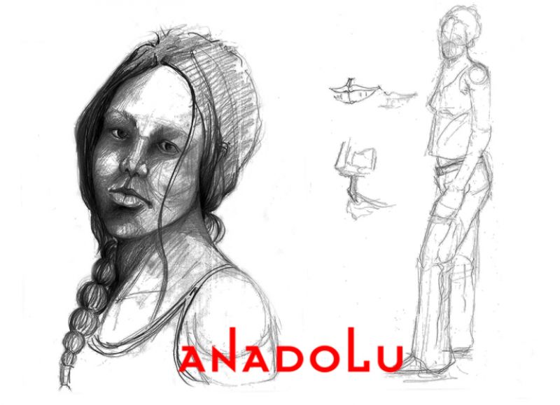 Trabzonda Karakalem Örnekleri